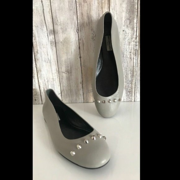 BALENCIAGA Gray 'Gris Perle' Lambskin Silver 39 - Picture 1 of 12